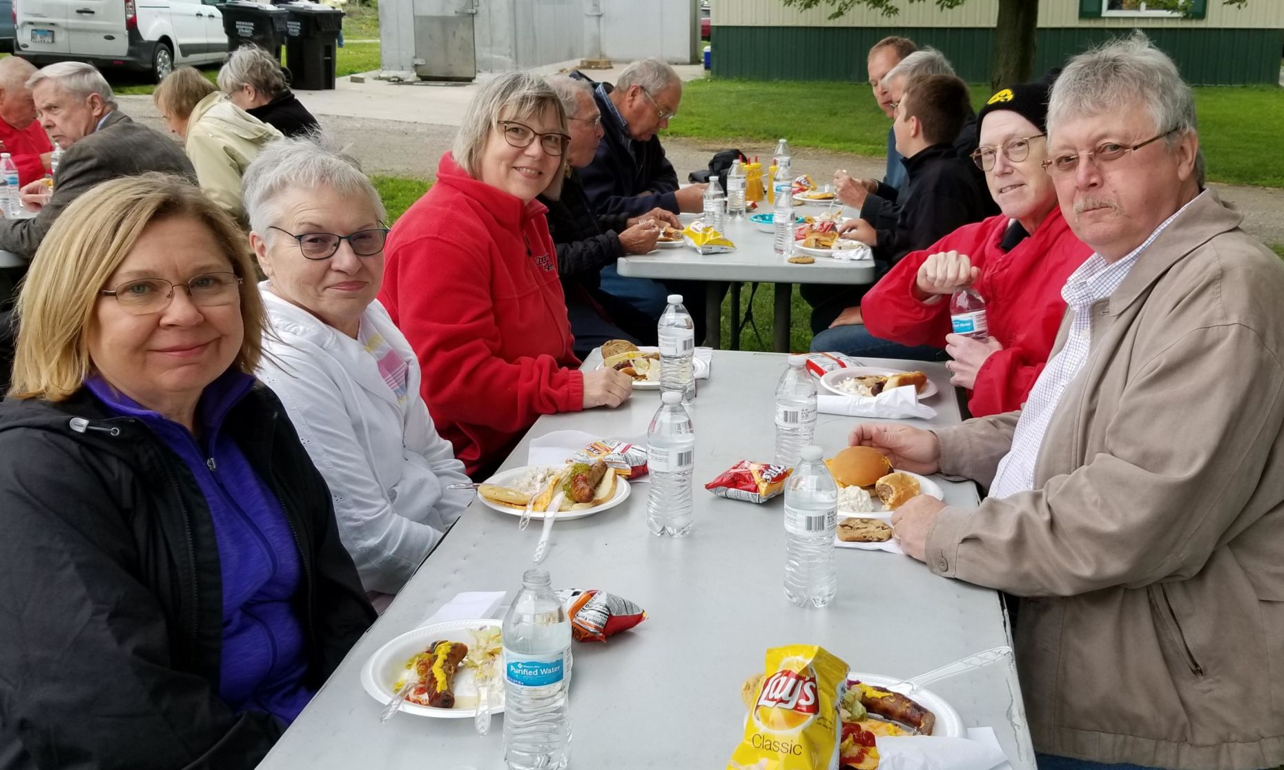 Jan Drake, Sue Anvik, Mary Cranston, Rob Cranston, Greg Anvik